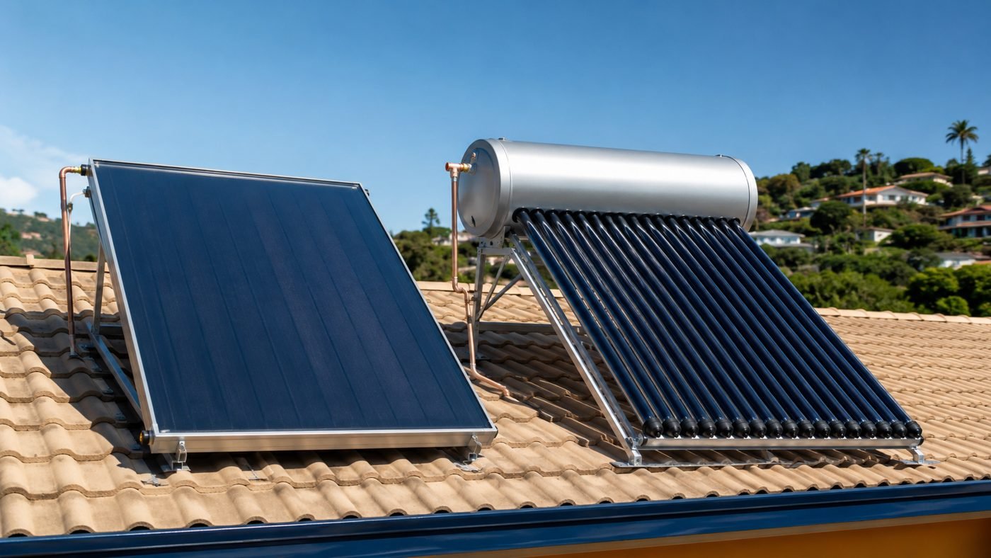 Tipos de coletor solar